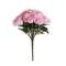 12-Inch Velvet Roses Artificial Flower Bouquet